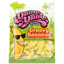 YUMY GROOVY BABNANAS 128G