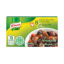 KNORR BEEF BUILLON CUBE80G