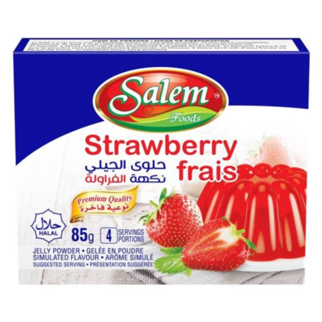 SALEM STRAWBERRY JELLY PWDR85G
