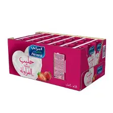 ALMARAHI FLAVORED MILK STRAWBERRY 24PC
