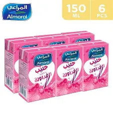 ALMARAHI FLAVORED MILK STRAWBERRY 6PC