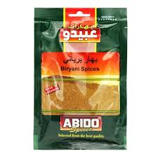 ABIDO BIRYANI SPICE 100GM
