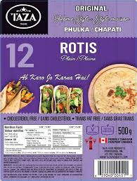 TAZA PLAIN ROTI 12 PC