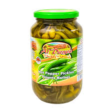 AL KOURA HOT PICKLED PEPPER 1KG