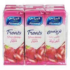 ALMARAI STRAWBERRY MILK 6pc