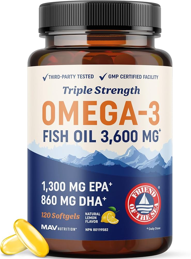 OMEGA 3 FISH OIL 120 SOFTGELS
