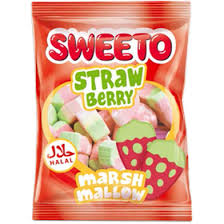 SWEETO MARSHMALLOW  STRAW BERRY
