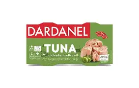 DARDANEL TUNA CHUNKS IN OLIVE OIL 80GR