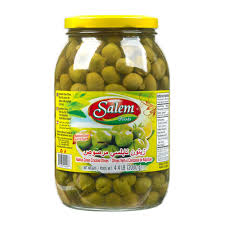SALEM NABLUS GREEN CRACKED OLIVES 2KG
