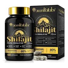 ACENTIALABS SHILAJIT BLACK 60 CAPSULES